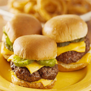 CHEESE BURGER SLIDERS