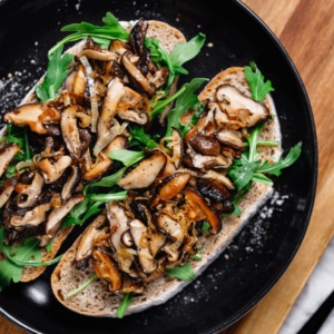 PORTOBELLO MUSHROOM ON TOAST