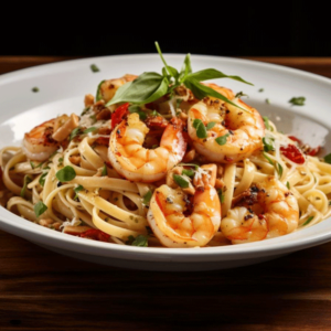 SHRIMP SCAMPI PASTA