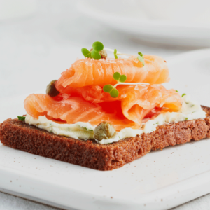 SMOKED SALMON ON TOAST